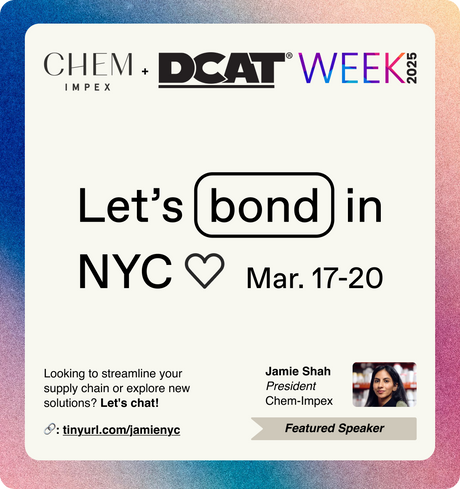 Chem-Impex DCAT Week 2025, Meet up with Jamie Shah