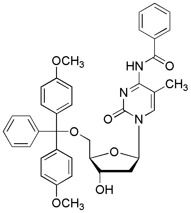 5'-O-(4,4'-Dimetoxitritil)-N4-benzoil-5-metil-2'-desoxicitidina