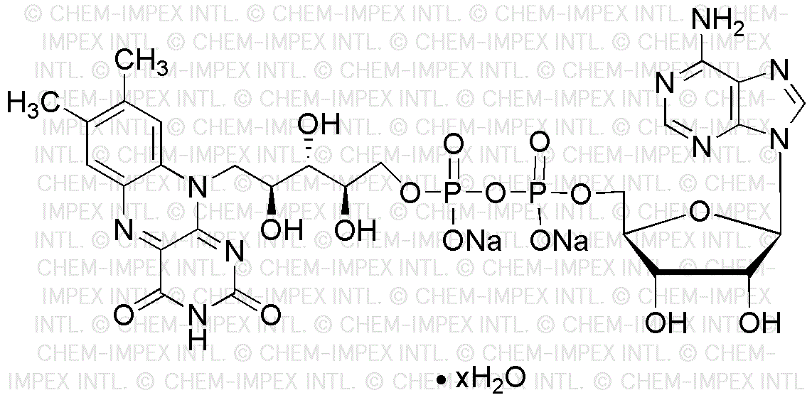 Sal disódica de dinucleótido de flavina y adenina hidratada