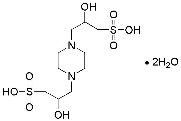 Acide pipérazine-N,N'-bis2-hydroxypropanol-sulfonique dihydraté