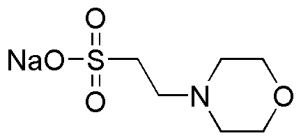 Sal sódica del ácido 2-(N-morfolino)etanosulfónico