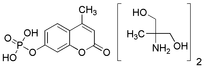 Sel de di-(2-amino-2-méthyl-1,3-propanediol) de phosphate de 4-méthylumbelliféryle