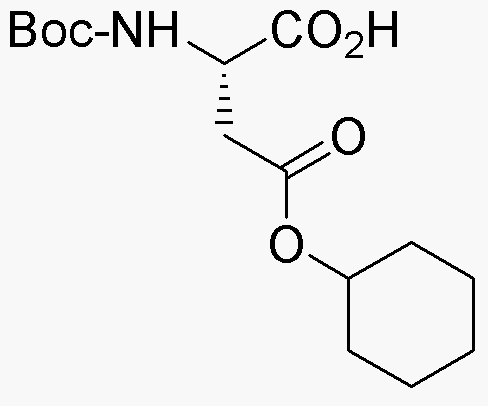 Ester β-cyclohexyle de l'acide boc-L-aspartique