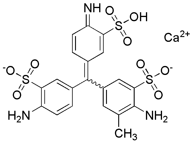 Acid fuchsin calcium salt