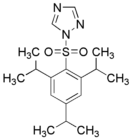 1-(2,4,6-Triisopropilbencenosulfonil)-1H-1,2,4-triazol