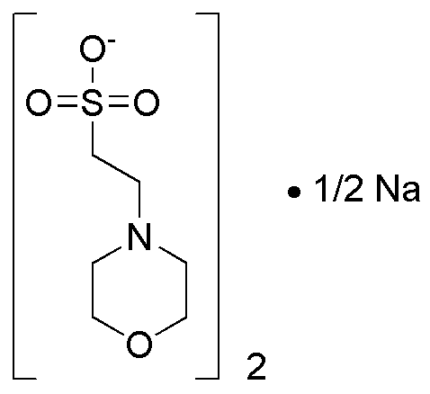 2-(N-Morpholino)ethanesulfonic acid hemisodium salt