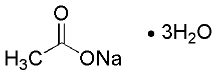 Acetato de sodio trihidrato