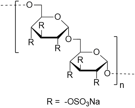 Sulfate de dextrane, sel de sodium, Mw ~ 40000