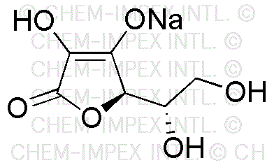 (+)-L-ascorbato de sodio cristalino