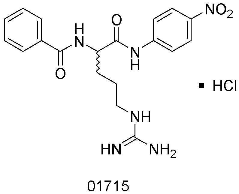 Clorhidrato de Na-benzoil-DL-arginina-4-nitroanilida