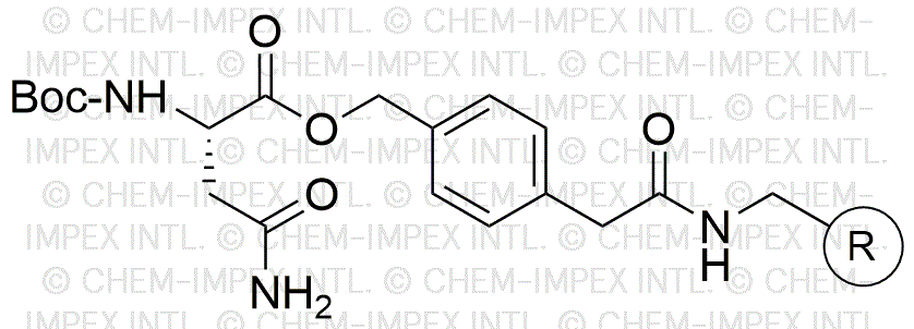 Resina de 4-oximetilfenilacetamidometil Nα-Boc-L-asparagina