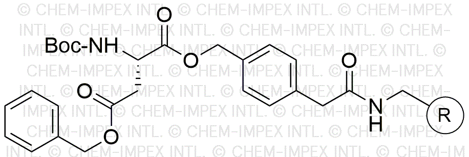 Éster β-bencílico del ácido Boc-L-aspártico, resina de 4-oximetilfenilacetamidometilo