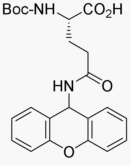 Nα-Boc-Nδ-xanthyl-L-glutamine