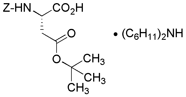 Sel de dicyclohexylammonium de l'ester β-tert-butylique de l'acide ZL-aspartique