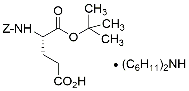 Sal de diciclohexilamonio del éster α-terc-butílico del ácido ZL-glutámico