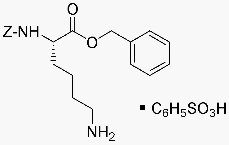 Nα-Z-L-lysine benzyl ester benzenesulfonate salt