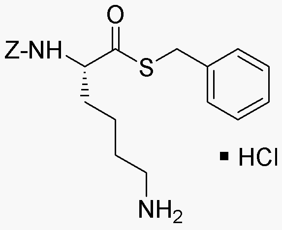 Nα-Z-L-lysine thiobenzyl ester hydrochloride