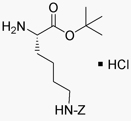 Chlorhydrate d'ester tert-butylique de Nε-ZL-lysine