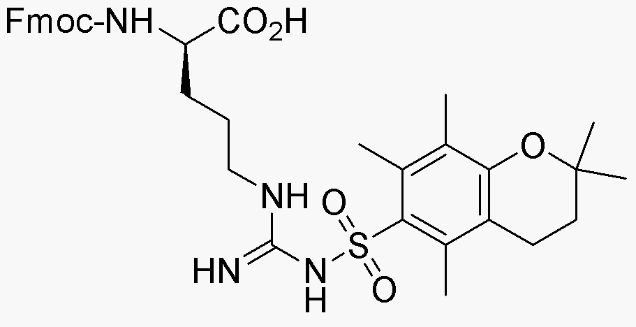 Nα-Fmoc-Nω-(2,2,5,7,8-pentamethylchroman-6-sulfonyl)-D-arginine