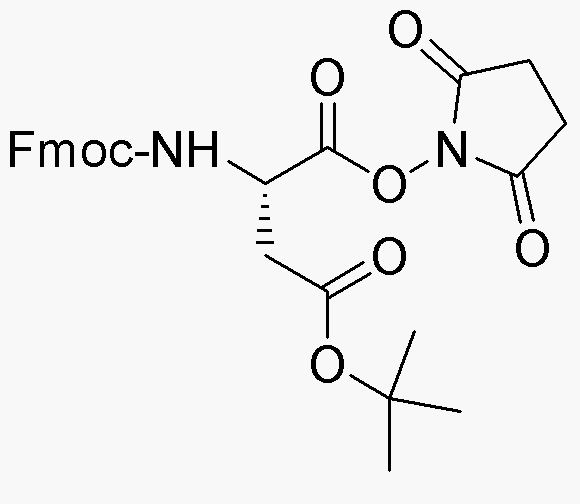 Ester β-tert-butylique d'acide Fmoc-L-aspartique et ester α-N-hydroxysuccinimide