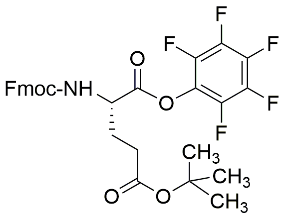 Éster α-pentafluorofenilo del éster γ-terc-butílico del ácido fmoc-L-glutámico