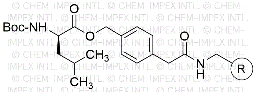 Resina de 4-oximetilfenilacetamidometil Boc-D-leucina