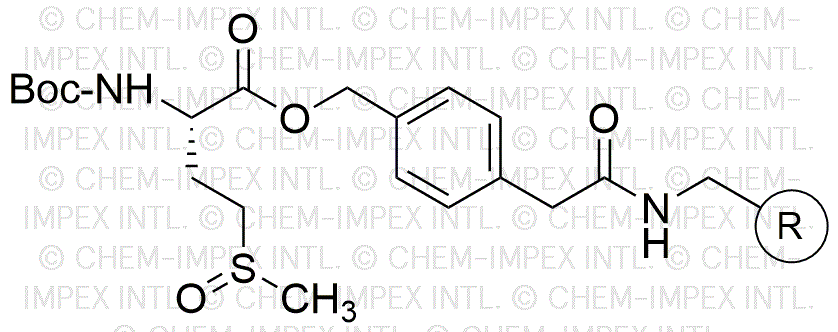 Résine 4-oxyméthylphénylacétamidométhylique de boc-L-méthionine-sulfoxyde