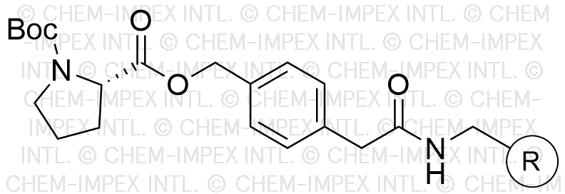 Resina de 4-oximetilfenilacetamidometil Boc-L-prolina (0,3-0,8 meq/g, malla 100-200)