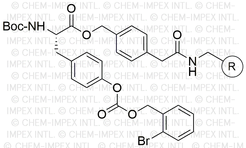 Resina de 4-oximetilfenilacetamidometil-boc-O-2-bromo-ZL-tirosina