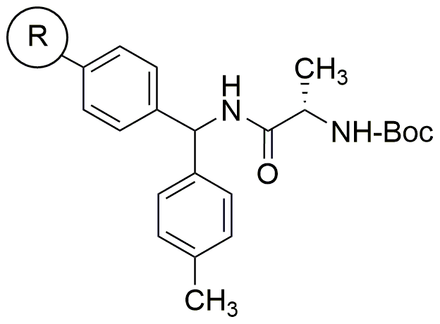 Résine de boc-L-alanine 4-méthylbenzhydrylamine