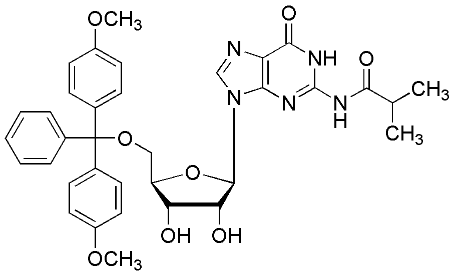 5'-O-(4,4'-Dimethoxytrityl)-N2-isobutyryl-guanosine