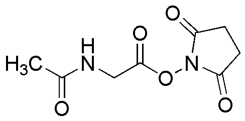 Acetyl-glycine N-hydroxysuccinimide ester