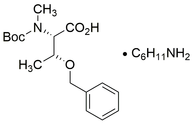 Sal de ciclohexil amonio de Boc-N-metil-O-bencil-L-treonina