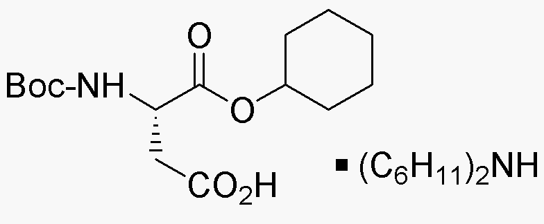 Sel de dicyclohexylammonium de l'ester α-cyclohexyle de l'acide boc-L-aspartique