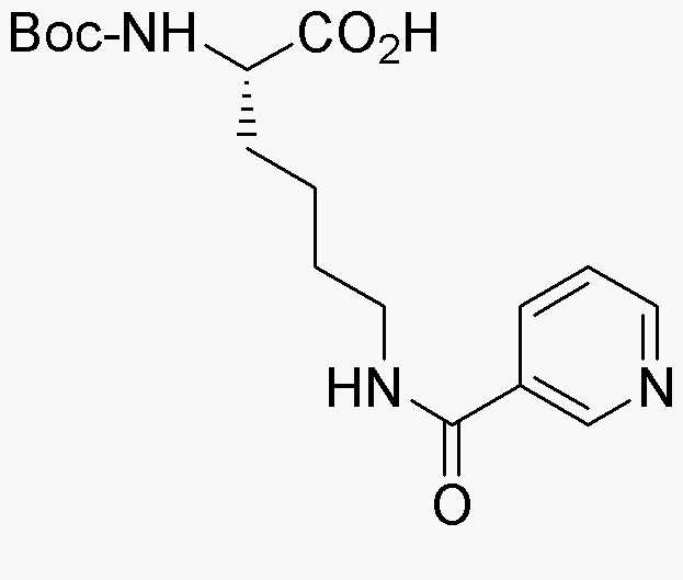 Nα-Boc-Nε-nicotinoyl-L-lysine