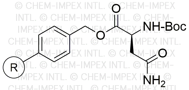 Resina Merrifield de Nα-Boc-L-asparagina (0,25 - 0,70 meq/g, malla 100 - 200)