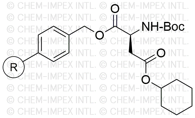 Résine Merrifield d'ester β-cyclohexyle d'acide boc-L-aspartique (0,3 - 0,8 meq/g, 100 - 200 mesh)