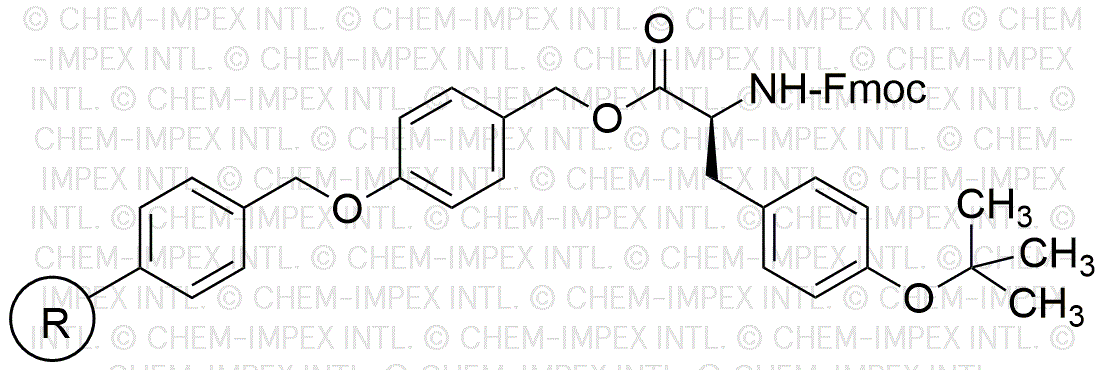 Resina de alcohol 4-alcoxibencílico Fmoc-O-terc-butil-L-tirosina