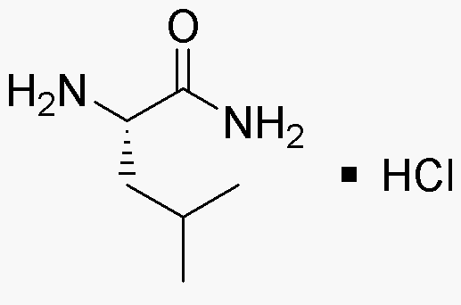 Clorhidrato de amida de L-leucina