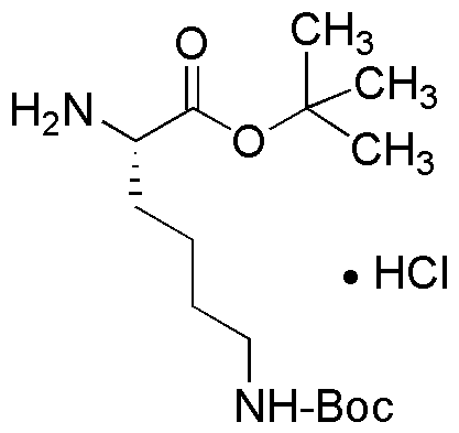 Chlorhydrate d'ester tert-butylique de Nε-Boc-L-lysine