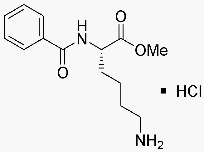 Clorhidrato de éster metílico de Na-benzoil-L-lisina