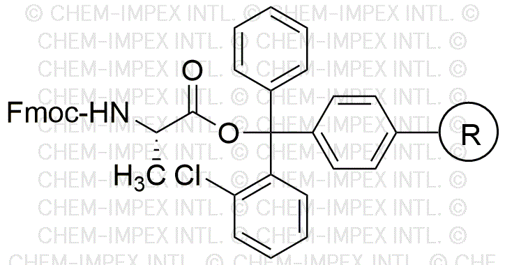 Résine L-Alanine-2-chlorotrityle (0,3-1,0 meq/g, 200-400 mesh)