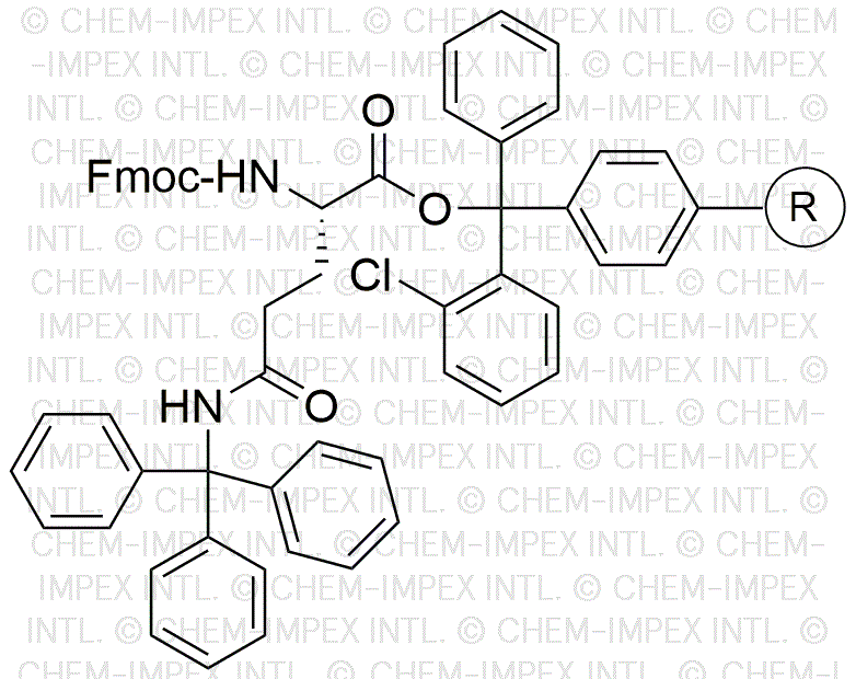 H-Gln(trt)-2Cl-Trt Resin