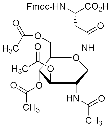 Nα-Fmoc-Nγ-(2-acetamido-2-deoxy-3,4,6-tri-O-acetyl-β-glucopyranosyl)-L-asparagine