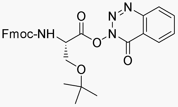 Éster de 3,4-dihidro-3-hidroxi-4-oxo-1,2,3-benzotriazina de Fmoc-O-terc-butil-L-serina