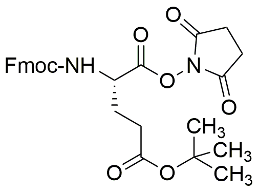 Éster α-N-hidroxisuccinimida del éster γ-terc-butílico del ácido Fmoc-L-glutámico