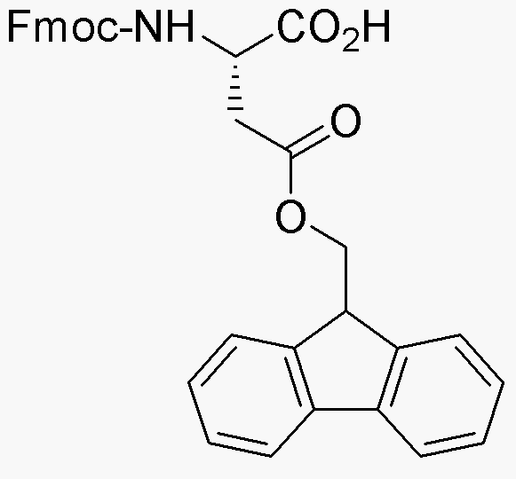 Ester β-9-fluorénylméthylique de l'acide Fmoc-L-aspartique