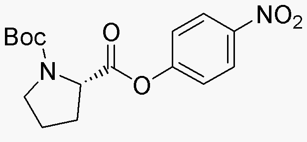 Éster 4-nitrofenílico de Boc-L-prolina