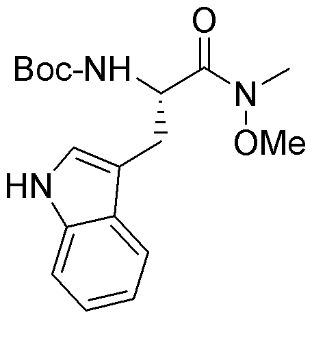 Na-Boc-L-triptófano N-metoxi-N-metil amida