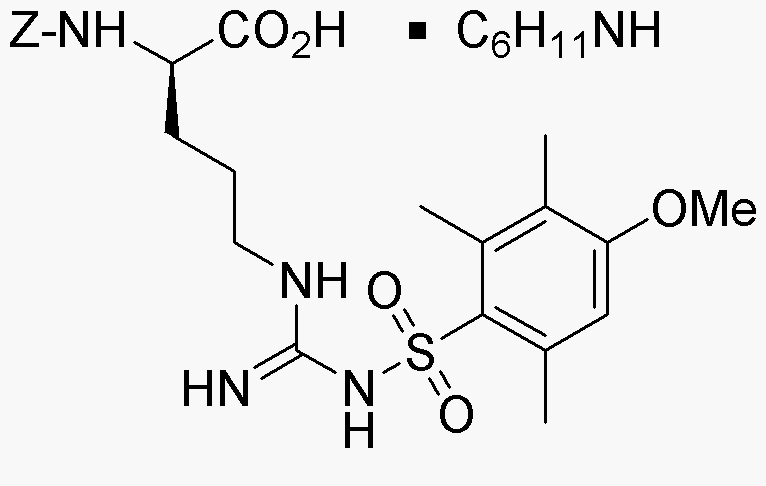 Nα-Z-Nω-(4-methoxy-2,3,6-trimethylbenzenesulfonyl)-D-arginine cyclohexylammonium salt